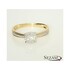 Zaręczynowy pierścionek z diamentami kolekcja Mirage nr AW 55159 YW złoto 14 karat Sezam - 2