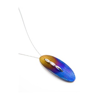 Naszyjnik z kolekcji Encre z tytanem nr A6 09470564_00