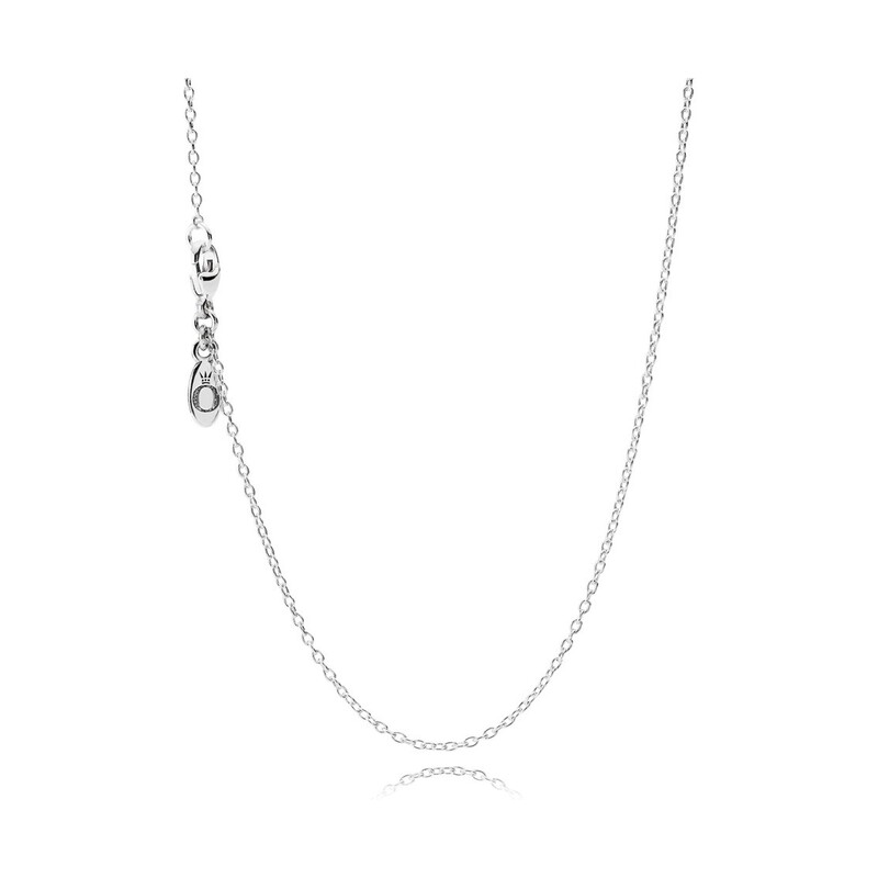 Naszyjnik PANDORA łańcuszek PE 590515 próba 925