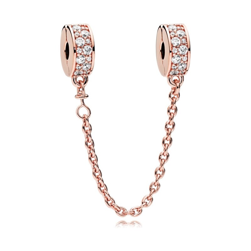 Łańcuszek zabezpieczający PANDORA ROSE PE 786322CZ