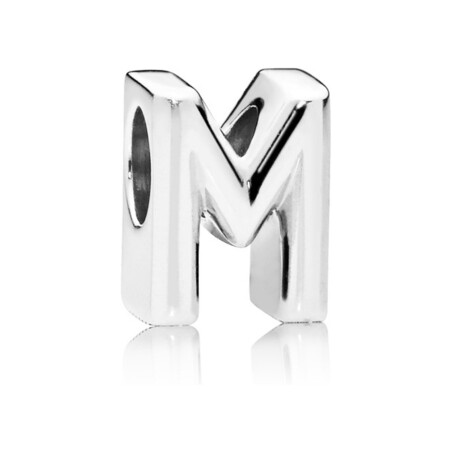 Charms PANDORA literka PE 797467-M próba 925