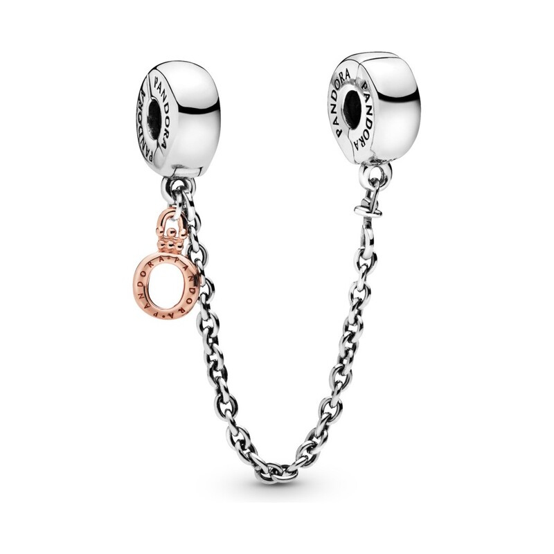 Element PANDORA ROSE łańcuch zabezpiecza PE 788313