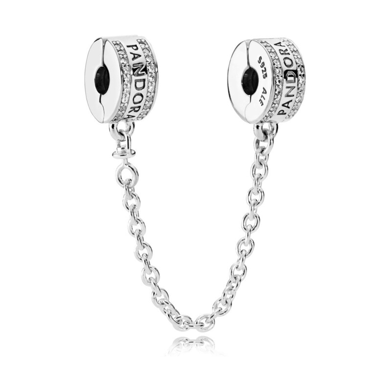 Element PANDORA łańcuch zabezpieczający PE 792057CZ próba 925