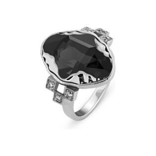 Pierścionek SPARK Deliaz kryształami Swarovski  CQ P492619GTCH KK próba 925