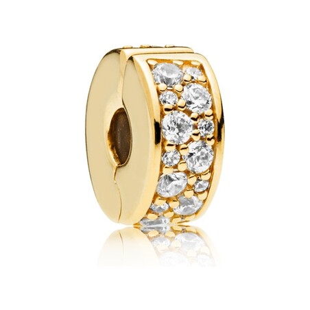 Element Pandora platerowany złotem klips PE 768658C01