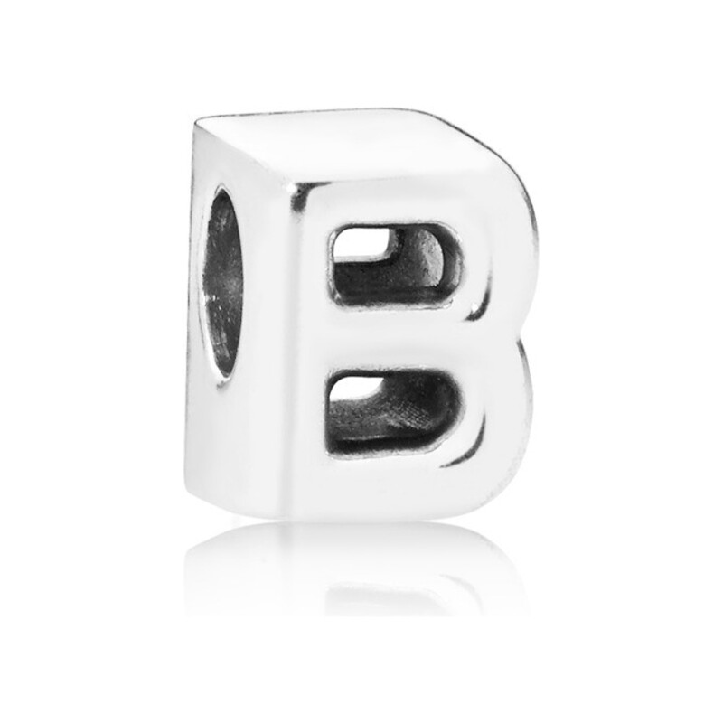 Charms PANDORA literka PE 797456-B próba 925 Pandora - 1