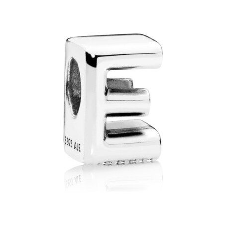 Charms PANDORA literka PE 797459-E próba 925