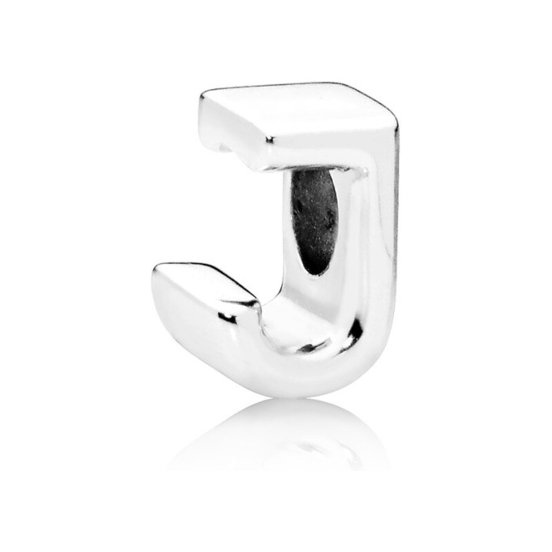 Charms PANDORA literka PE 797464-J próba 925