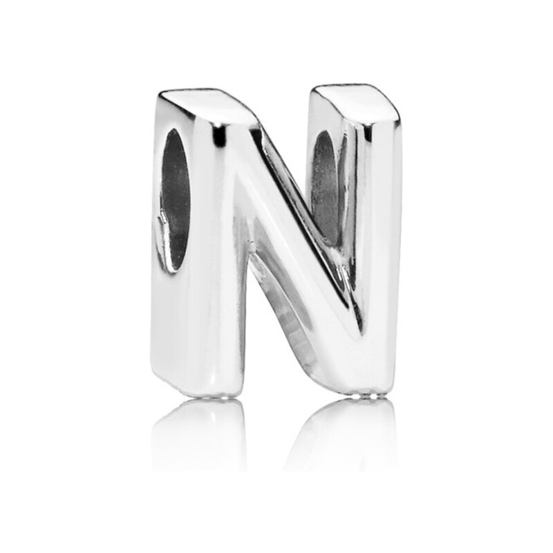 Charms PANDORA literka PE 797468-N próba 925