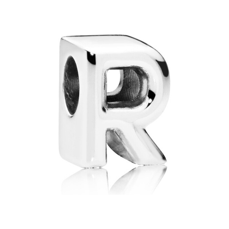 Charms PANDORA literka PE 797472-R próba 925