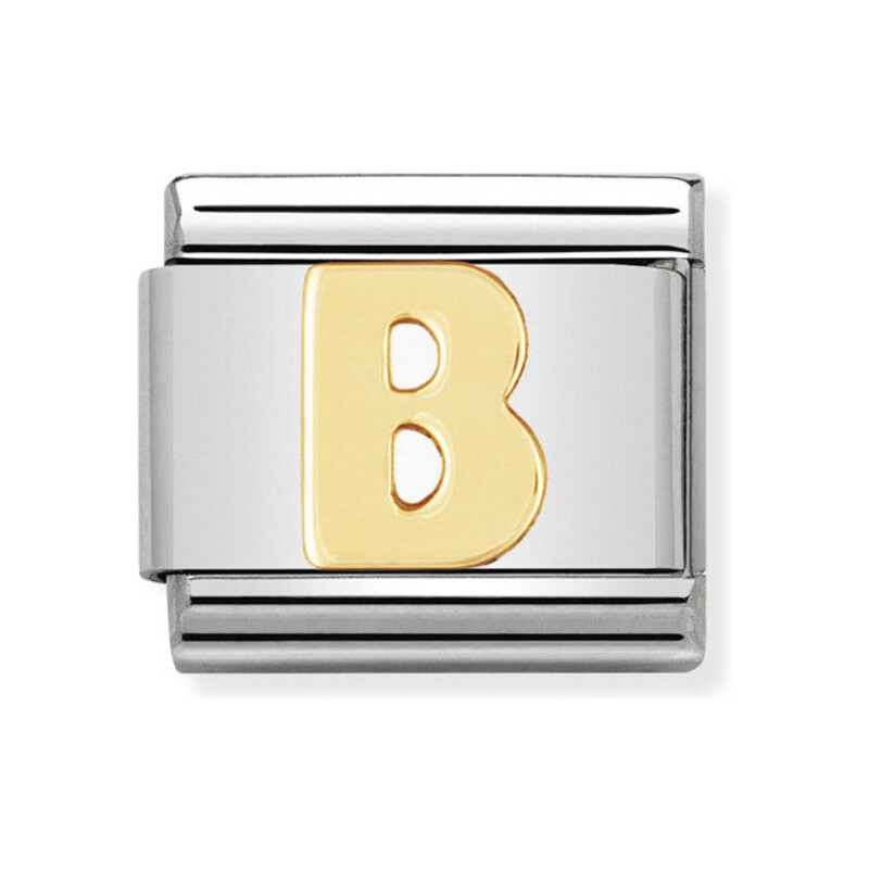 Element Link NOMINATION Composable 18K literka B NP 030101 02 CC KK