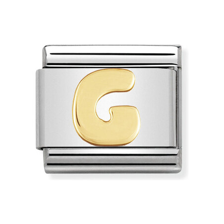 Element Link NOMINATION Composable 18K literka G NP 030101 07 CC KK