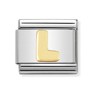 Element Link NOMINATION Composable 18K literka L NP 030101 12 CC KK