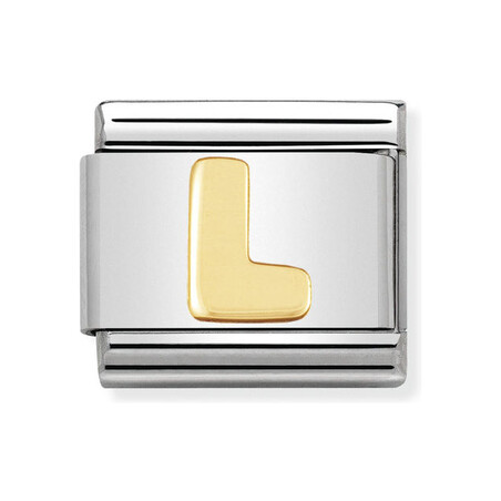Element Link NOMINATION Composable 18K literka L NP 030101 12 CC KK