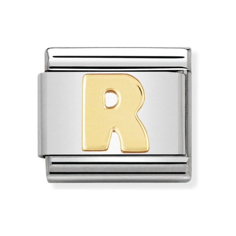 Element Link NOMINATION Composable 18K literka R NP 030101 18 CC KK
