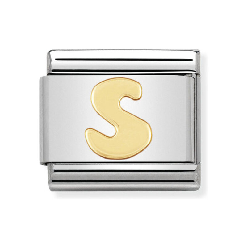 Element Nomination Literka S 18K - JubilerSezam.pl
