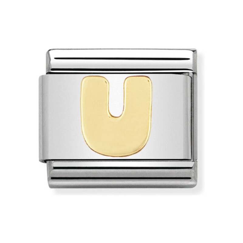 Element Link NOMINATION Composable 18K literka U NP 030101 21 CC KK