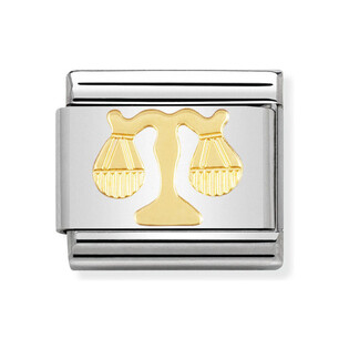 Element Link NOMINATION Composable 18K zodiak Waga NP 030104 07 CC