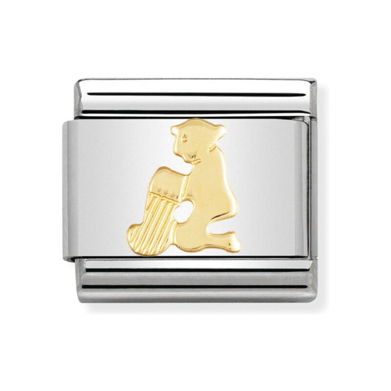 Element Link NOMINATION Composable 18K zodiak Wodnik NP 030104 11 CC
