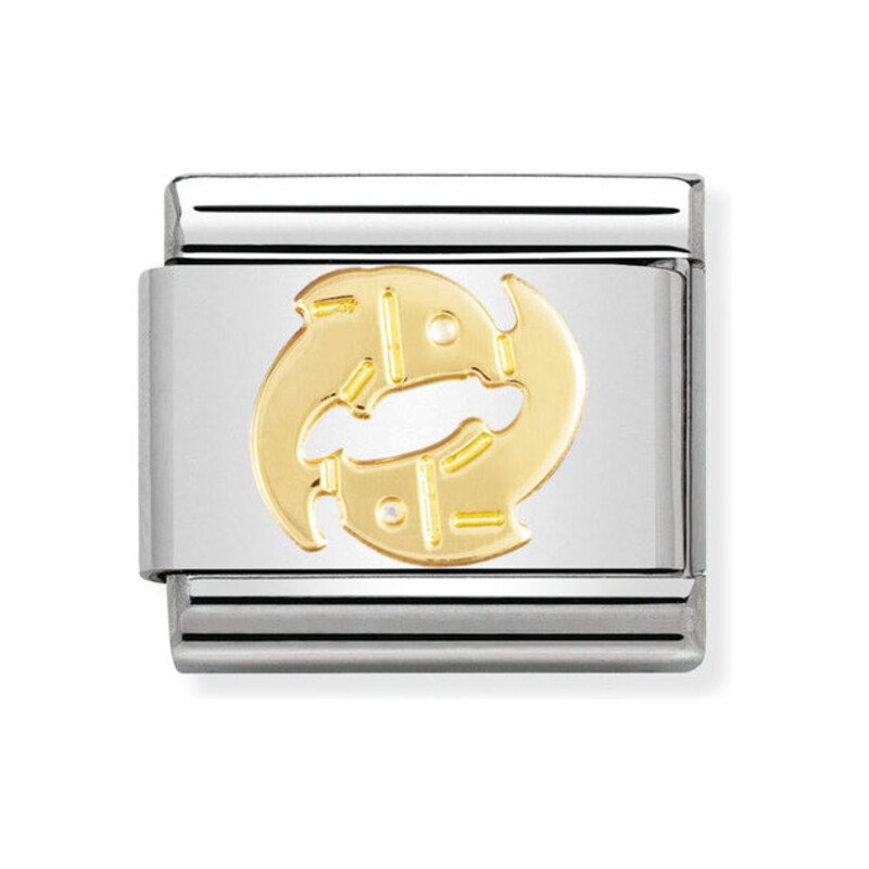 Element Link NOMINATION Composable 18K zodiak Ryby NP 030104 12 CC KK