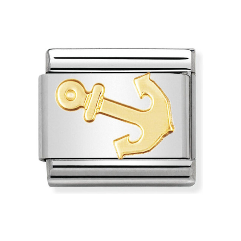 Element Link NOMINATION Composable 18K kotwica NP 030106 15 CC KK