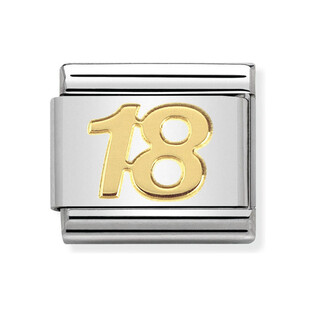 Element Link NOMINATION Composable 18K 18"" NP 030109 34 CC KK