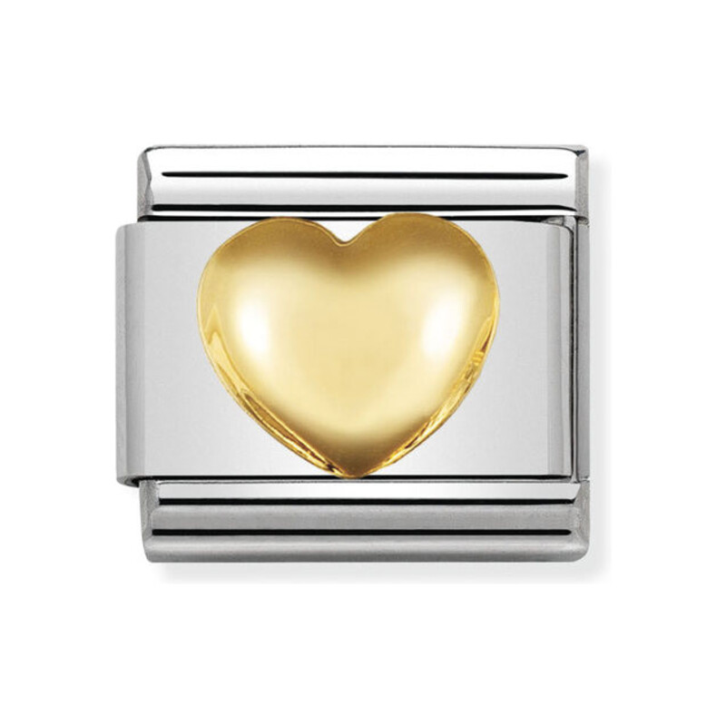 Element Nomination Serce 18K - JubilerSezam.pl