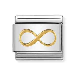 Element Nomination Infinity 18K - JubilerSezam.pl