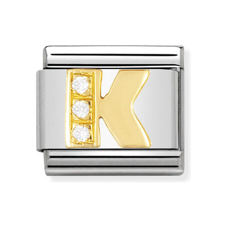 Element Link NOMINATION Composable 18K literka K NP 030301 11 CJ KK