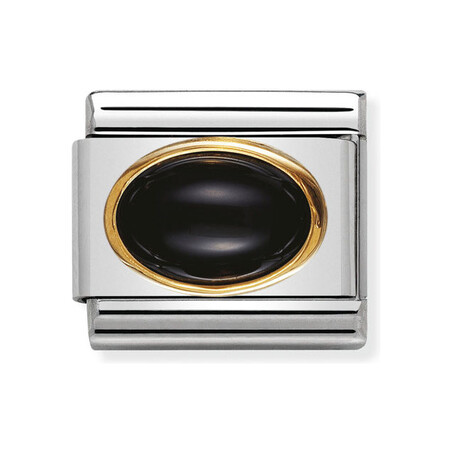 Element Link NOMINATION Composable 18K owal kaboszon NP 030502 02 CN