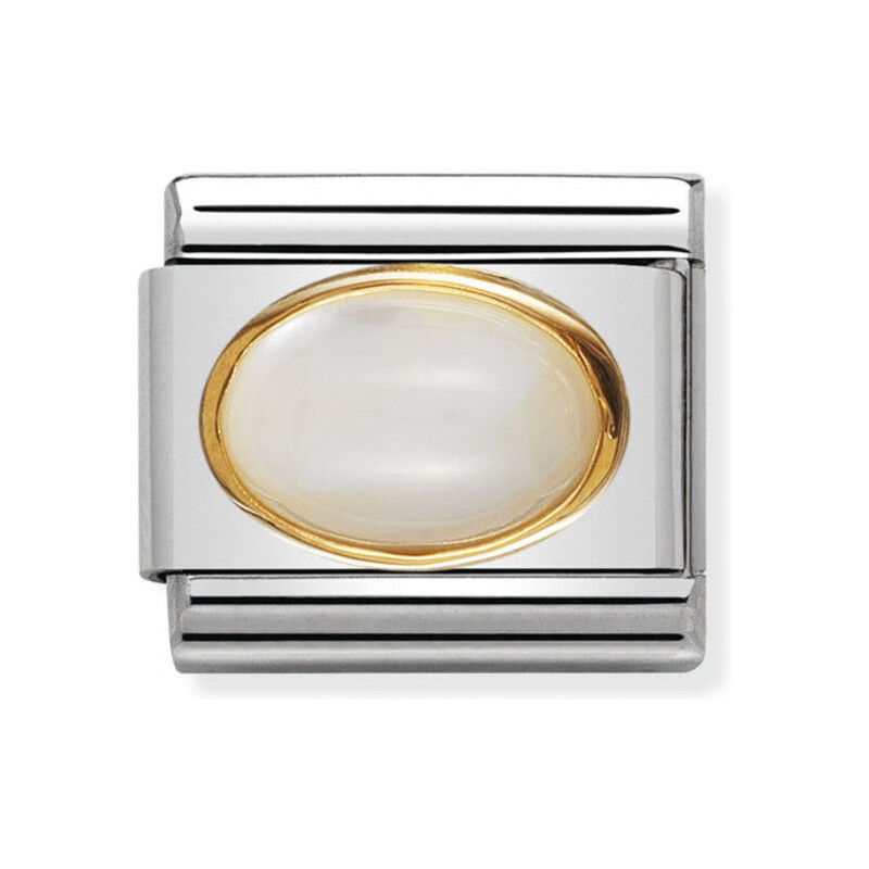 Element Link NOMINATION Composable 18K owal kaboszon NP 030502 12 CN KK