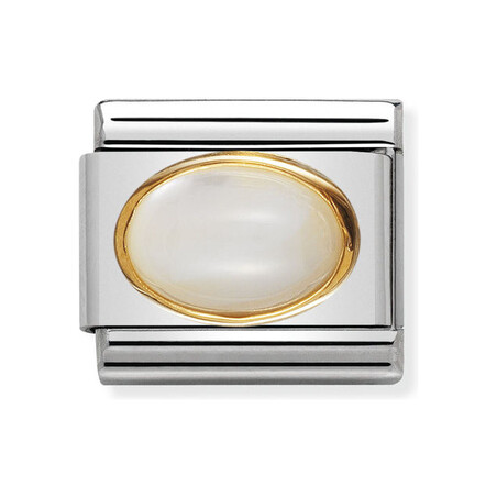 Element Link NOMINATION Composable 18K owal kaboszon NP 030502 12 CN KK