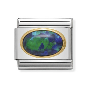 Element Link NOMINATION Composable 18K owal kaboszon NP 030502 26 CN
