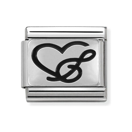 Element Nomination Serce z Kluczem - JubilerSezam.pl