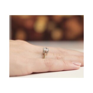 Pierścionek złoty z cyrkonią Royal nr BE W-220B cyrkonia próba 585