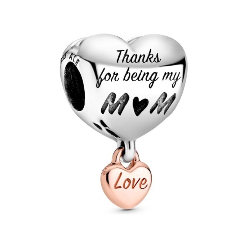 Charms Pandora platerowany 14k różowym złotem PE 788830C00