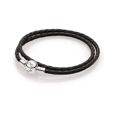 Bransoleta PANDORA skóra PE 590745CBK próba 925