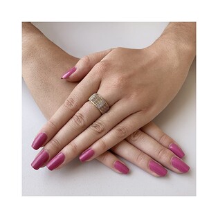 Złoty Pierścionek Kopułka z Cyrkoniami pr. 585 - JubilerSezam.pl