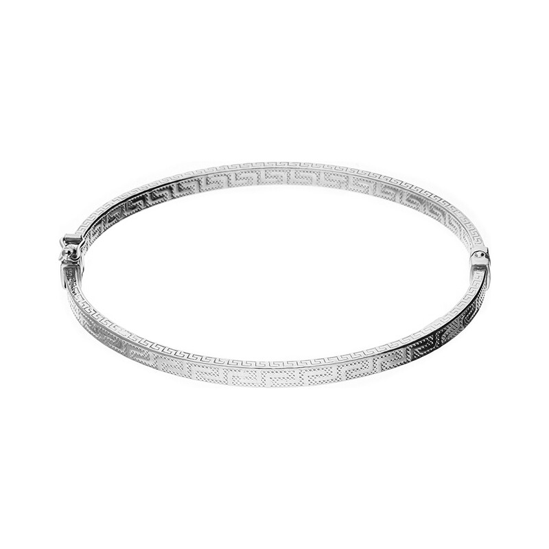 Bransoleta bangla prosta 3,5mm greka/szufla NI BRN25863 próba 925