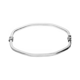 Bransoleta bangla 2,5mm ośmiokąt/szufladka NI215 próba 925