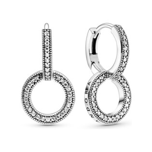 Kolczyki PANDORA Signature PE 299052C01 próba 925