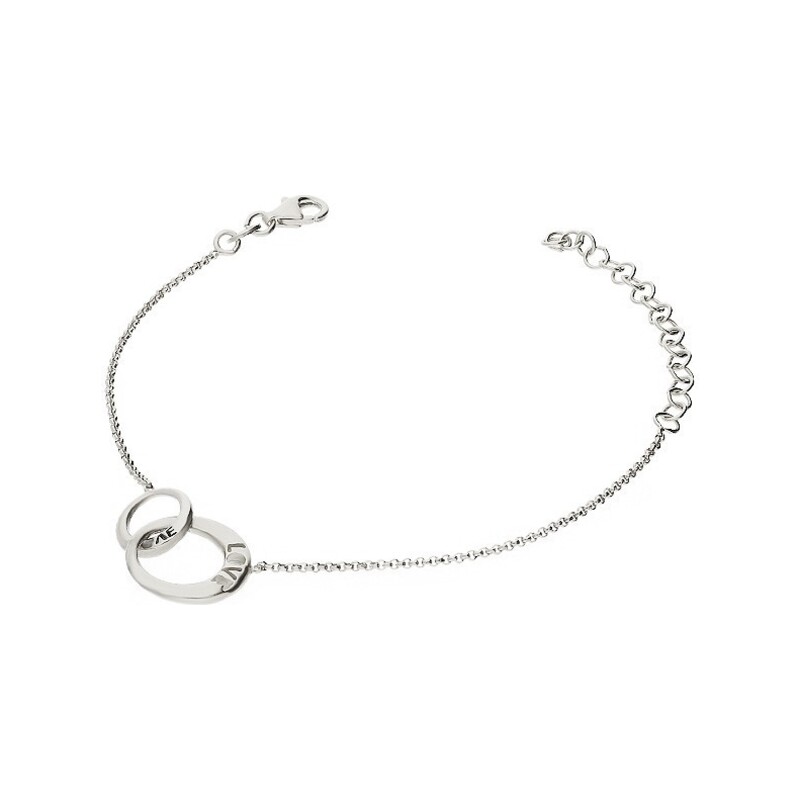 Bransoletka srebrna klanówka LOVE nr. TA BRT9479 próba 925