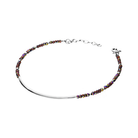 Bransoletka srebrna nr AG SR 337 benzyna próba 925