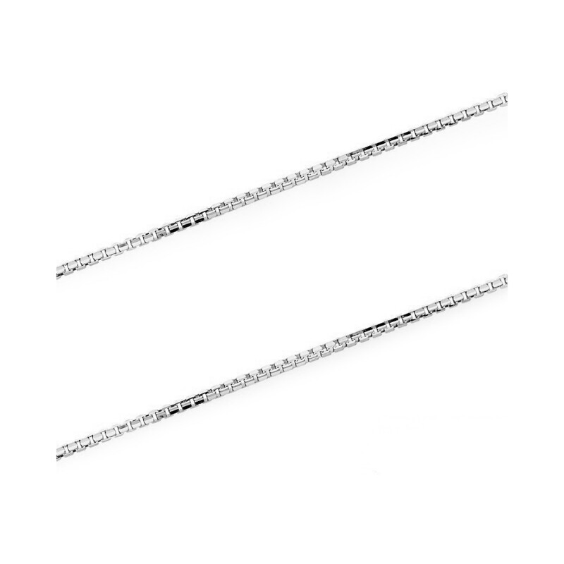 Łańcuszek srebrny kostka BC 1702-019 ROD próba 925