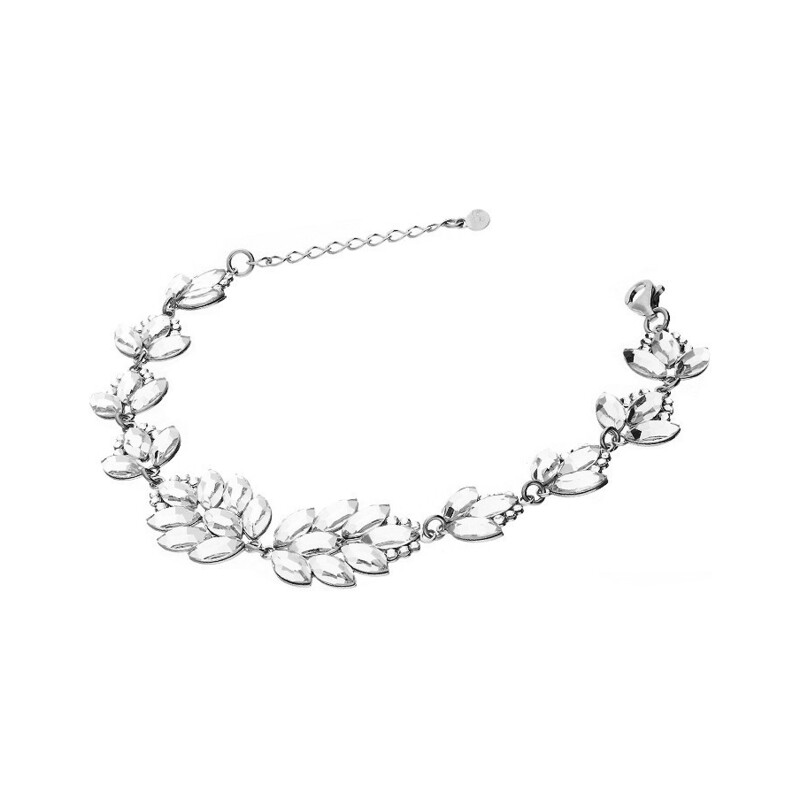 Srebrna Bransoletka Grace Swarovski pr. 925 - JubilerSezam.pl