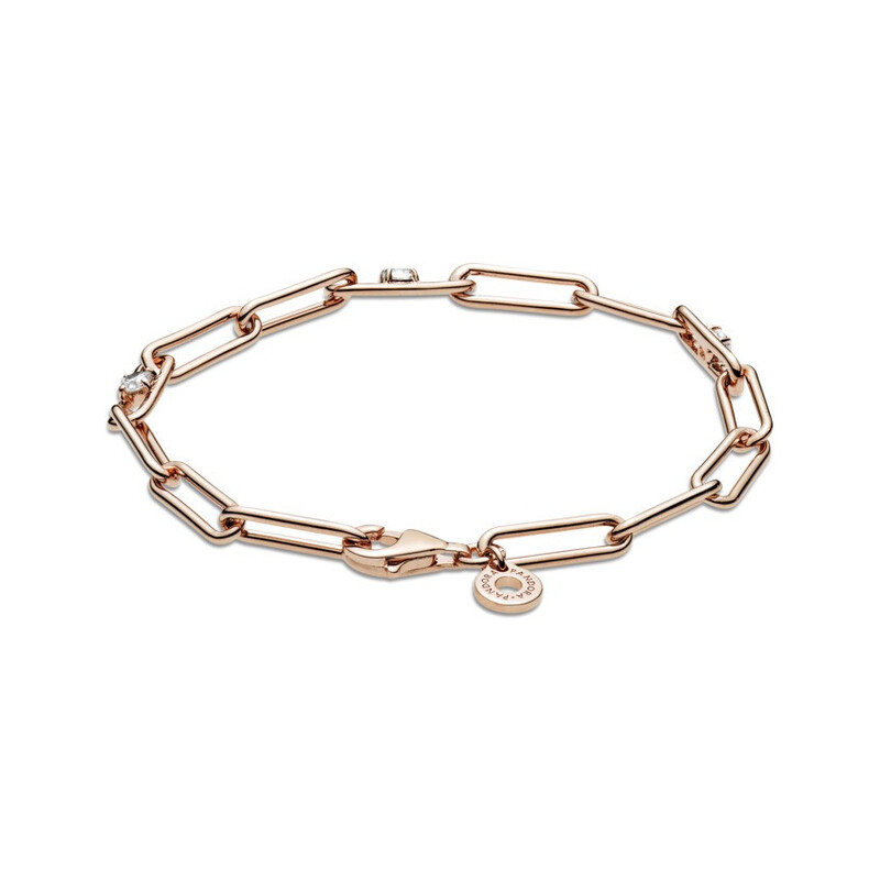 Bransoleta Pandora platerowana 14-karatowym różowym złotem PE 589177C01
