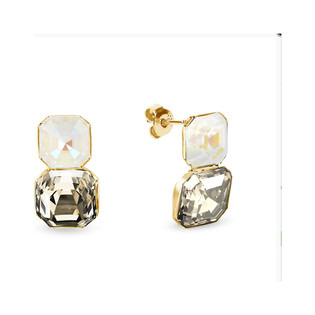 Kolczyki srebrne pozłacane SPARK Imperial Duo CQ KTG44802LGDGS próba 925