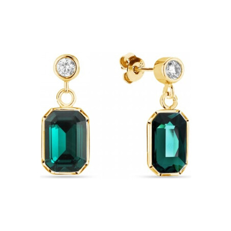 Kolczyki srebrne SPARK z kryształami Swarovskiego Royal CQ KCG26028EM próba 925