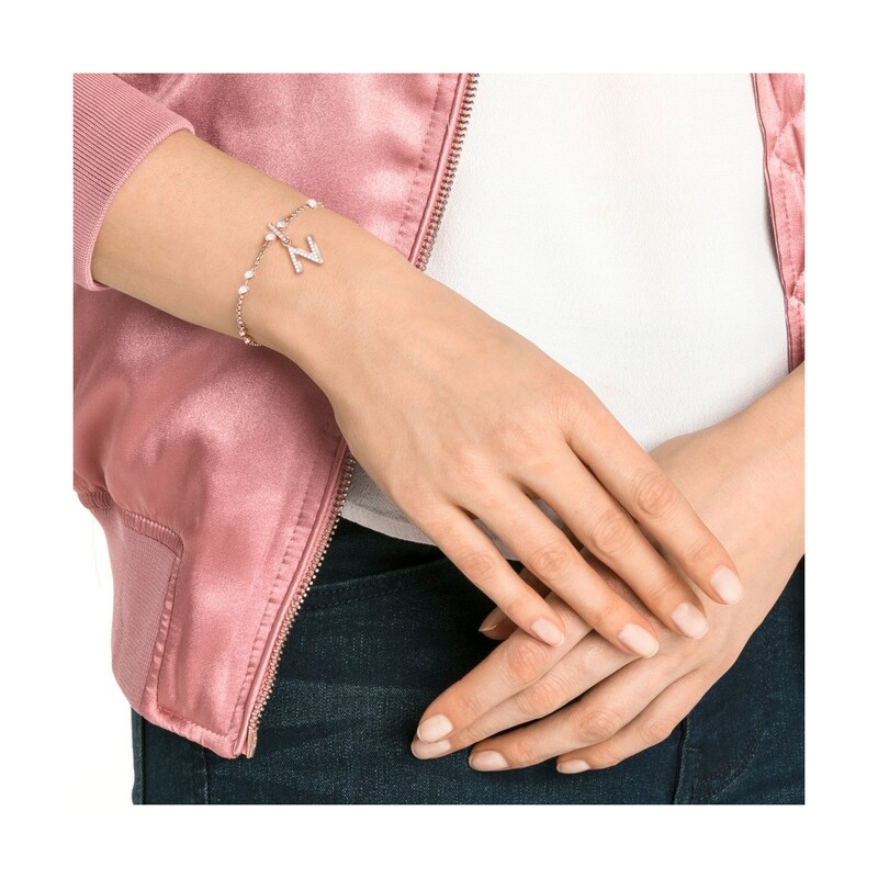 Literka Swarovski SWA REMIX:CH ALPHABET N CRY-ROS S1 5437623