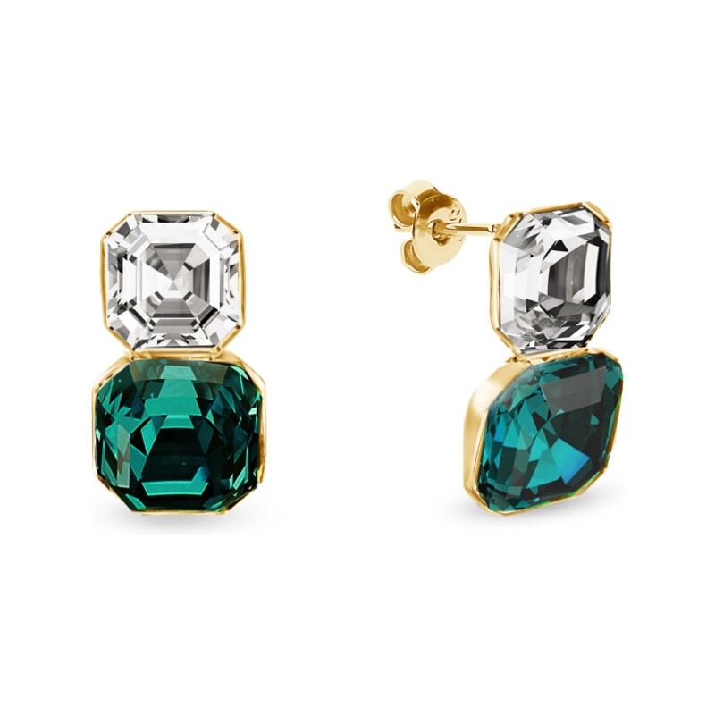 Kolczyki srebrne SPARK Imperial Duo CQ KTG44802CEM próba 925